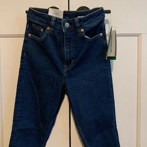 & Denim vintage skinny high waist jean